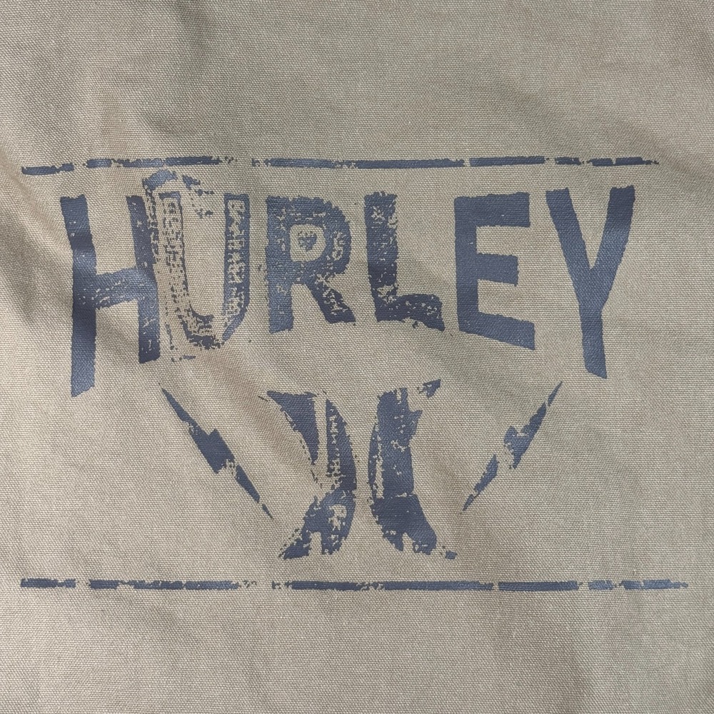 Hurley Canvas Jacket with Built‑In Hood — Men's Small — Tan - Picture 6 of 11